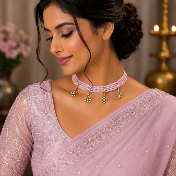 Starlight Beads Choker Necklace