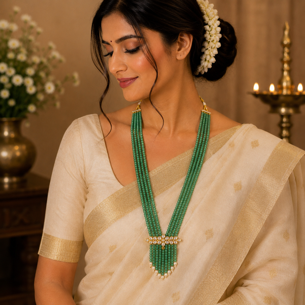 Elegant Crystal Beads Necklace