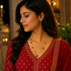 Aurora Luxe Anti-Tarnish Multi-Stone Necklace & Earrings Set