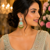 Verdant Royale Kundan Earrings