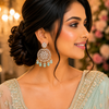 Radiant Flora Kundan Earrings