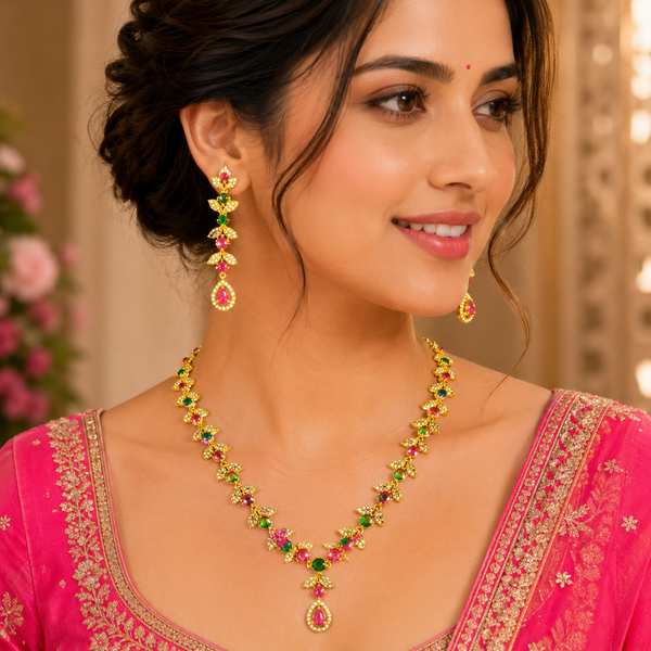 Traditional Party Wear Jewelry Set for Women