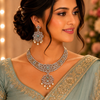 Aqua Royale Victorian Choker Necklace Set