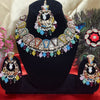 Royal Multicolor Kundan & Bead Necklace Set