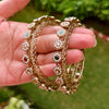 Regal Pearl & Multistone Kundan Bangles