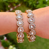 Royal Heartstone Antique Bangles