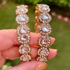 Royal Heartstone Antique Bangles