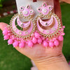 Starlit Crescent Designer Earrings