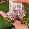 Celestial Glow Kundan Drop Earrings