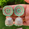 Lustrous Aura Jhumka Earrings