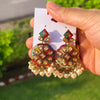 Ethnic Kundan Pearl Choker Necklace Set