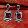 Elegant Ruby Red AD Necklace Set
