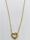 Eternal Love Anti-Tarnish Heart Pendant Chain