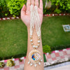 Peacock Pearl Layered Haaram