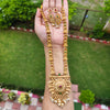 Antique Gold-Finish Long Haaram