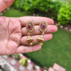 Antique Gold Temple Choker Set