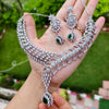Glamorous Indo-Western AD Necklace Set