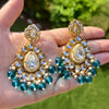 Emerald Aura Kundan Bridal Set