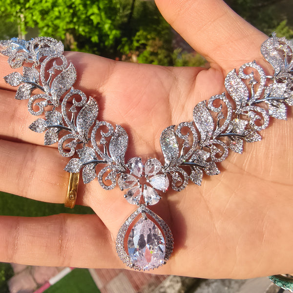 Celestia Sparkle AD Necklace Set