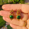 Emerald Grace Antique Necklace Set