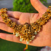 Regal Lakshmi Antique Temple Necklace Set