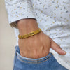Shree RAM Strength Gold Men’s Bracelet