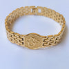 Om Radiance Gold Men’s Bracelet