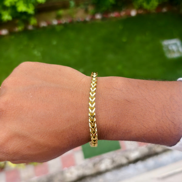 Royal Link Gold Men’s Bracelet