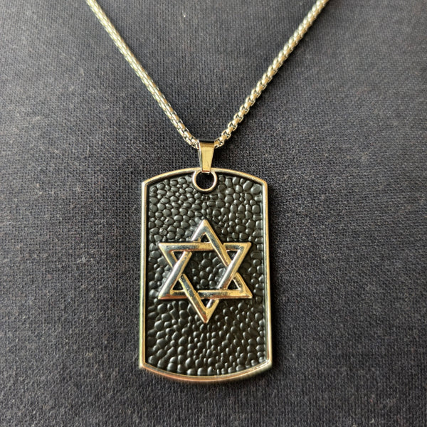 Hexa Star Anti-Tarnish Men’s Pendant Chain