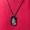 Men’s Anti-Tarnish Hanuman Warrior Pendant Chain