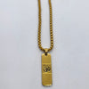 Divine Om Anti-Tarnish Men’s Gold Chain Pendant