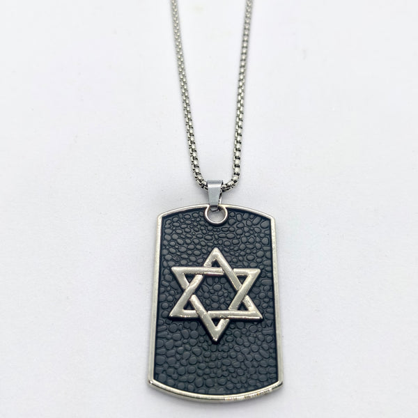 Hexa Star Anti-Tarnish Men’s Pendant Chain
