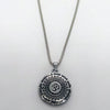 Sacred Om Mandala Anti-Tarnish Men’s Silver Chain Pendant