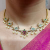 Peacock Harmony Pearl Necklace