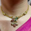 Golden Blossom Antique Necklace Set