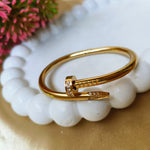 Golden Luxe Nail Bracelet