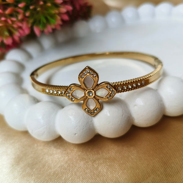 Golden Petal Grace Bracelet