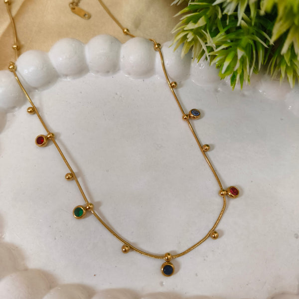 Multi-color Charm Beads Chain