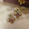 Golden Blossom Antique Necklace Set