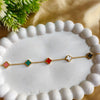 VivaClover Rainbow Charm Bracelet