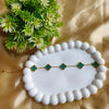 EmeraldClover Charm Bracelet