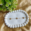 GlitzBloom Flower Bracelet