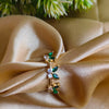 Emerald Bliss Botanical Anti-Tarnish Ring