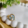Blossom Pearl Enamel Anti-Tarnish Ring