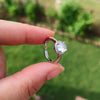 Glacia Solitaire Anti-Tarnish Ring