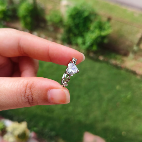 Lustra Heart Anti-Tarnish Ring