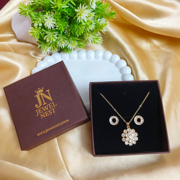Bloom Radiance Floral Jewelry Set