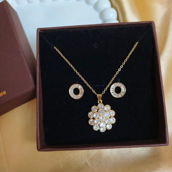 Bloom Radiance Floral Jewelry Set