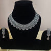 Crystal Bloom Round ADNecklace Set