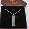FrostBar Silver Pendant
